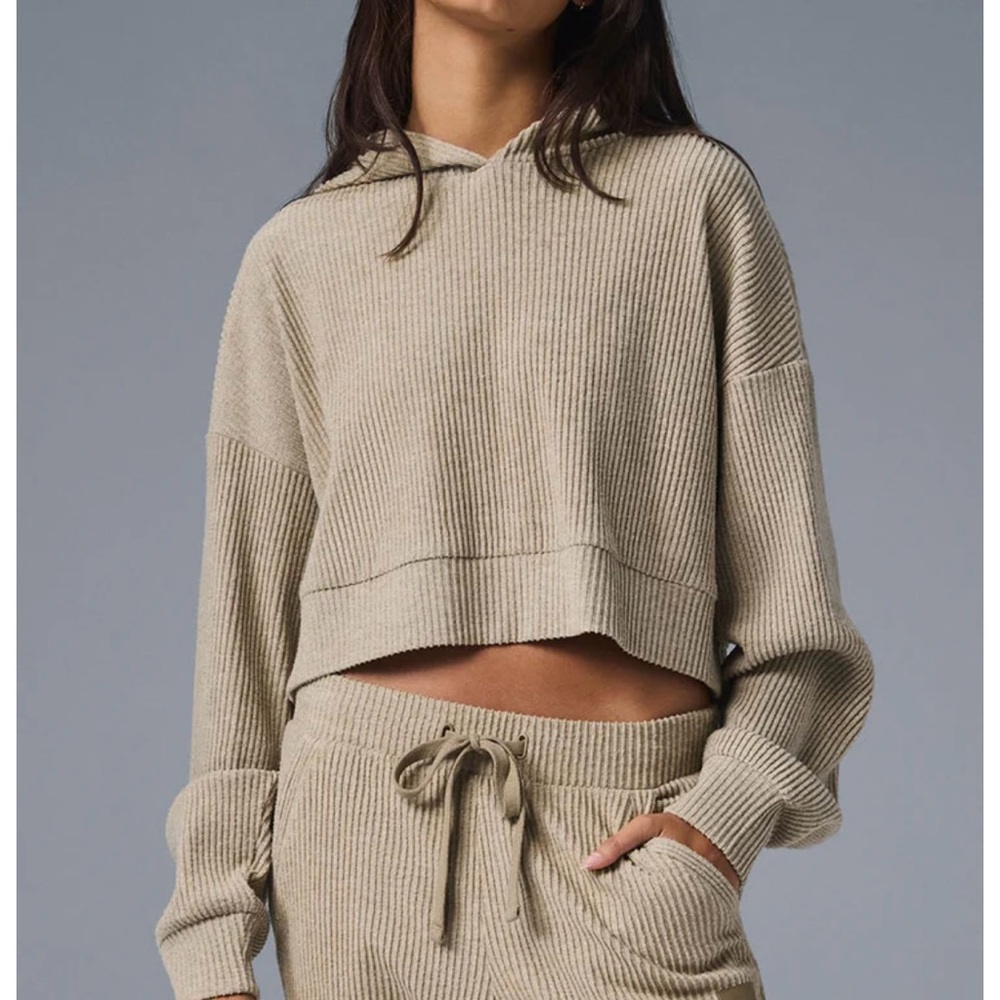 Alo Muse Hoodie Gravel Heather (L)